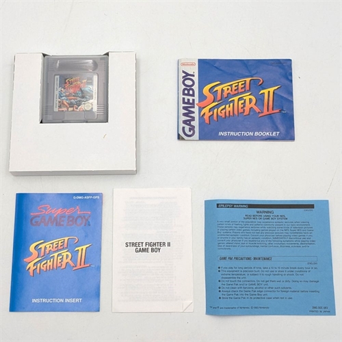 Street Fighter II - Komplet I Kasse - (GPS) - Gameboy Original (B Grade) (Genbrug)
